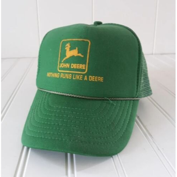 Vintage John Deere Snapback Hat Nissin 